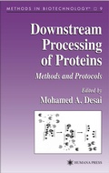 Cover: Downstream Processing of Proteins - Humana Press Inc.