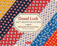 Enlarge image Cover: Good Luck Gift Wrapping Papers - 6 Sheets - Tuttle Publishing