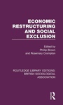Cover: Economic Restructuring and Social Exclusion - Routledge