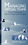 Cover: Managing Virtual Teams - Artech House Publishers