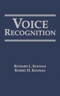 Cover: Voice Recognition - Artech House Publishers