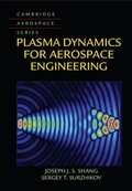 Cover: Plasma Dynamics for Aerospace Engineering - Cambridge University Press