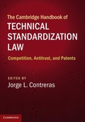 Cover: The Cambridge Handbook of Technical Standardization Law - Cambridge University Press