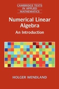 Cover: Numerical Linear Algebra - Cambridge University Press