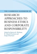 Cover: Cambridge Handbook of Research Approaches to Business Ethics and Corporate Responsibility - Cambridge University Press