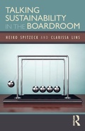 Cover: Talking Sustainability in the Boardroom - Routledge