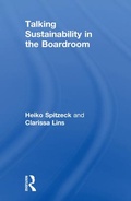 Cover: Talking Sustainability in the Boardroom - Routledge