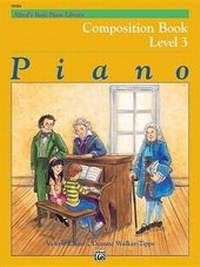 Enlarge image Cover: Alfred's Basic Piano Library Composition Book, Bk 3 - Alfred Music