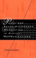 Cover: Phase and Phase-Difference Modulation in Digital Communications - Artech House Publishers