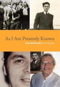 Enlarge image Cover: As I Am Presently Known - Plain View Press, LLC