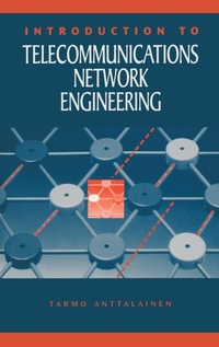 Enlarge image Cover: Introduction to Telecommunications Network Engineering - Artech House Publishers