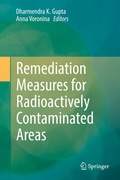 Cover: Remediation Measures for Radioactively Contaminated Areas - Springer