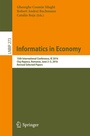 Cover: Informatics in Economy - Springer