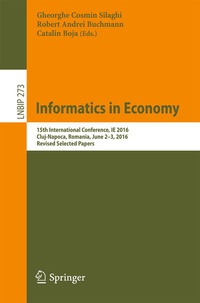 Enlarge image Cover: Informatics in Economy - Springer
