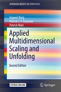 Cover: Applied Multidimensional Scaling and Unfolding - Springer