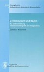 Cover: Gerechtigkeit und Recht - Bayerische Akademie der Wissenschaften