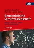 Cover: Germanistische Sprachwissenschaft - UTB