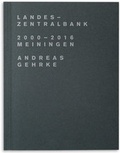 Cover: Landeszentralbank 2000 - 2016 Meiningen - Drittel Books