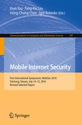 Cover: Mobile Internet Security - Springer