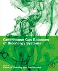 Cover: Greenhouse Gas Balances of Bioenergy Systems - Academic Press