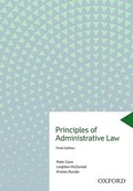 Cover: Principles of Administrative Law - OUP Australia and New Zealand