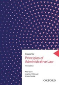 Cover: Cases for Principles of Administrative Law - OUP Australia and New Zealand