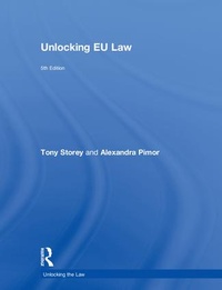Enlarge image Cover: Unlocking EU Law - Routledge