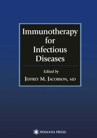 Enlarge image Cover: Immunotherapy for Infectious Diseases - Humana Press Inc.