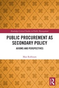 Bild: Public Procurement as Secondary Policy - Routledge