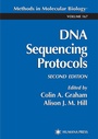 Cover: DNA Sequencing Protocols - Humana Press Inc.