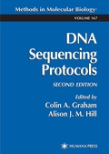 Cover: DNA Sequencing Protocols - Humana Press Inc.