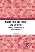 Cover: Marketing, Rhetoric and Control - Routledge