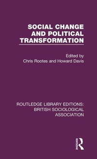 Enlarge image Cover: Social Change and Political Transformation - Routledge