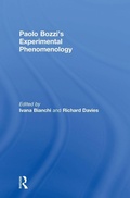 Cover: Paolo Bozzi's Experimental Phenomenology - Routledge