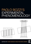 Cover: Paolo Bozzi's Experimental Phenomenology - Routledge
