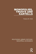 Cover: Monopolies, Trusts and Kartells - Routledge