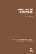 Cover: Pricing in Business - Routledge