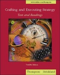 Cover: Crafting and Executing Strategy - McGraw Hill Higher Education
