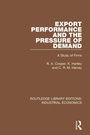 Cover: Export Performance and the Pressure of Demand - Routledge