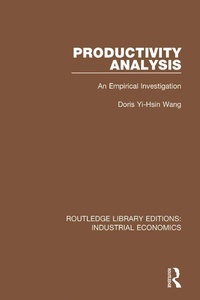 Enlarge image Cover: Productivity Analysis - Routledge