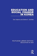 Cover: Education and Social Change in Korea - Routledge