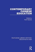 Cover: Contemporary Chinese Education - Routledge