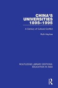 Cover: China's Universities, 1895-1995 - Routledge