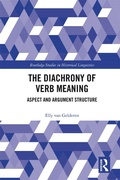 Cover: The Diachrony of Verb Meaning - Routledge