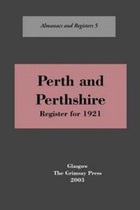Enlarge image Cover: Perth and Perthshire - The Grimsay Press