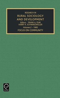 Enlarge image Cover: Focus on Community - JAI Press Inc.