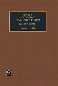Abbildung von: Advances in Accounting Information Systems - JAI Press Inc.