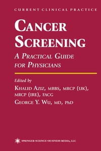 Enlarge image Cover: Cancer Screening - Humana Press Inc.