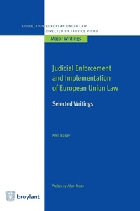 Abbildung von: Judicial Enforcement and Implementation of European Union Law - Bruylant