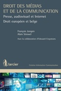 Cover: Droit des m&eacute;dias et de la communication - &Eacute;ditions Larcier